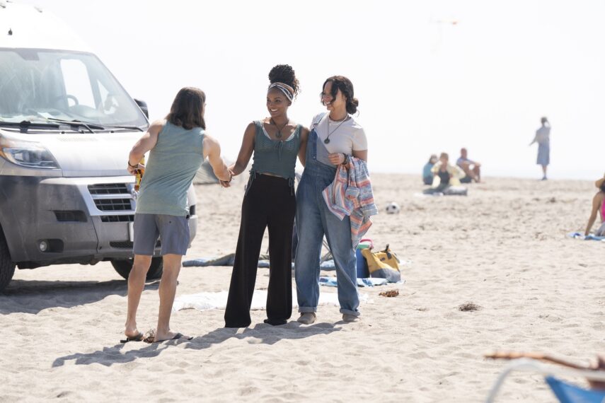 Mekia Cox as Nyla, Melissa O'Neil as Lucy— 'The Rookie' Season 8 Episode 7 "Baja"