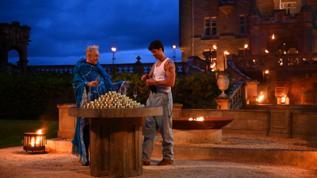 THE TRAITORS -- 'Leap of Faith' Episode 411 -- Pictured: (l-r) Alan Cumming, Rob Rausch