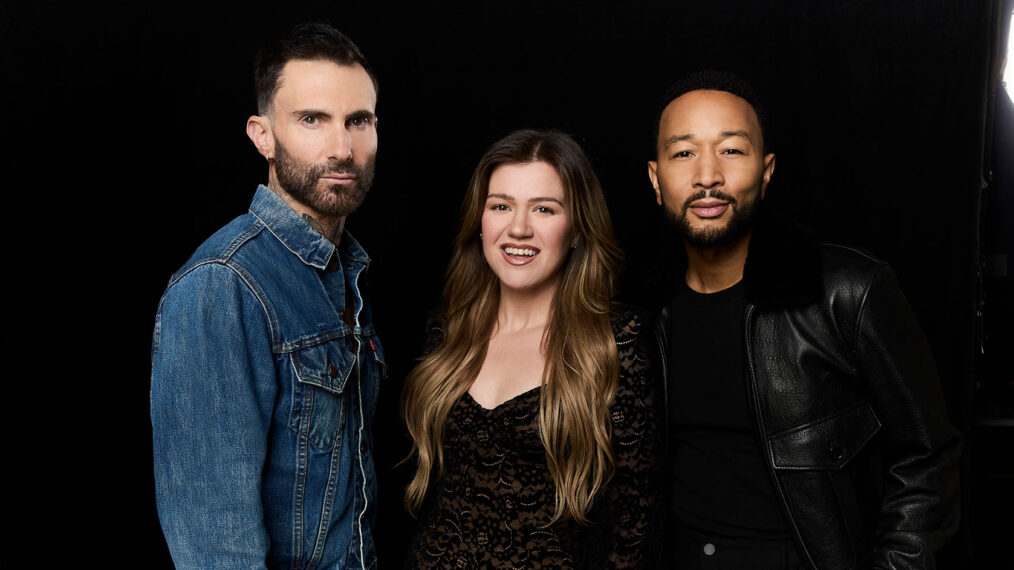 'The Voice' Season 29 coaches Adam Levine, Kelly Clarkson, John Legend
