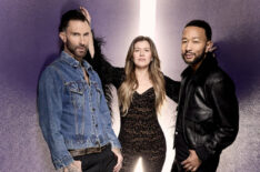 John Legend, Kelly Clarkson, Adam Levine