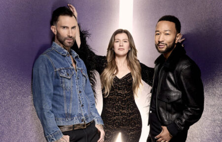 John Legend, Kelly Clarkson, Adam Levine