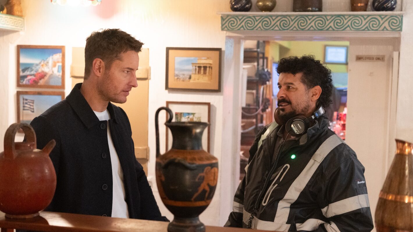 'Tracker': Justin Hartley Explains Why Jon Huertas Is a Great Director (Exclusive)