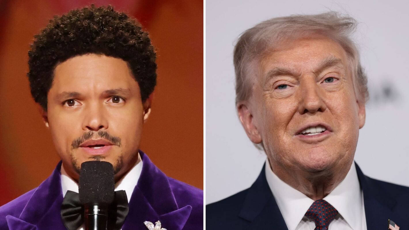 Trump Rips Into Trevor Noah & Threatens to Sue Over Grammys Epstein Joke
