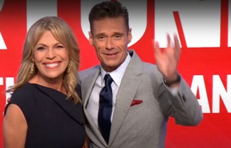 Vanna White and Ryan Seacrest on 