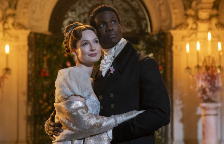 Hannah Dodd and Victor Alli in 'Bridgerton' Season 4