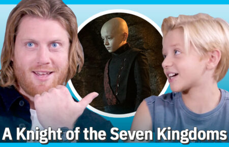 Peter Claffey and Dexter Sol Ansell 'A Knight of the Seven Kingdoms' Season 1 Episode 4 interview