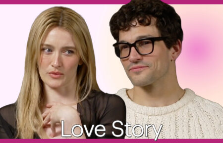 Sarah Pidgeon and Paul Anthony Kelly of 'Love Story: John F. Kennedy Jr. & Carolyn Bessette'