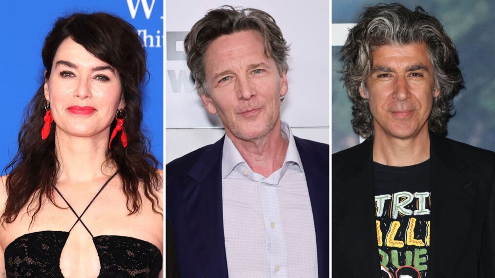 Lena Headey, Andrew McCarthy, and James Lance for 'Wednesday' Season 3
