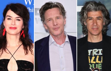 Lena Headey, Andrew McCarthy, and James Lance for 'Wednesday' Season 3