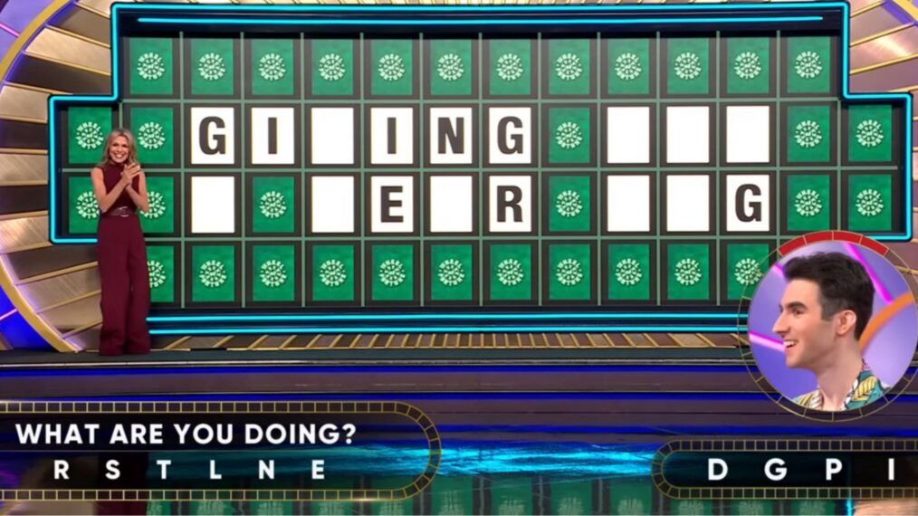 'Wheel of Fortune' contestant Daniel Goodman solving the Bonus Round puzzle on February 4, 2026