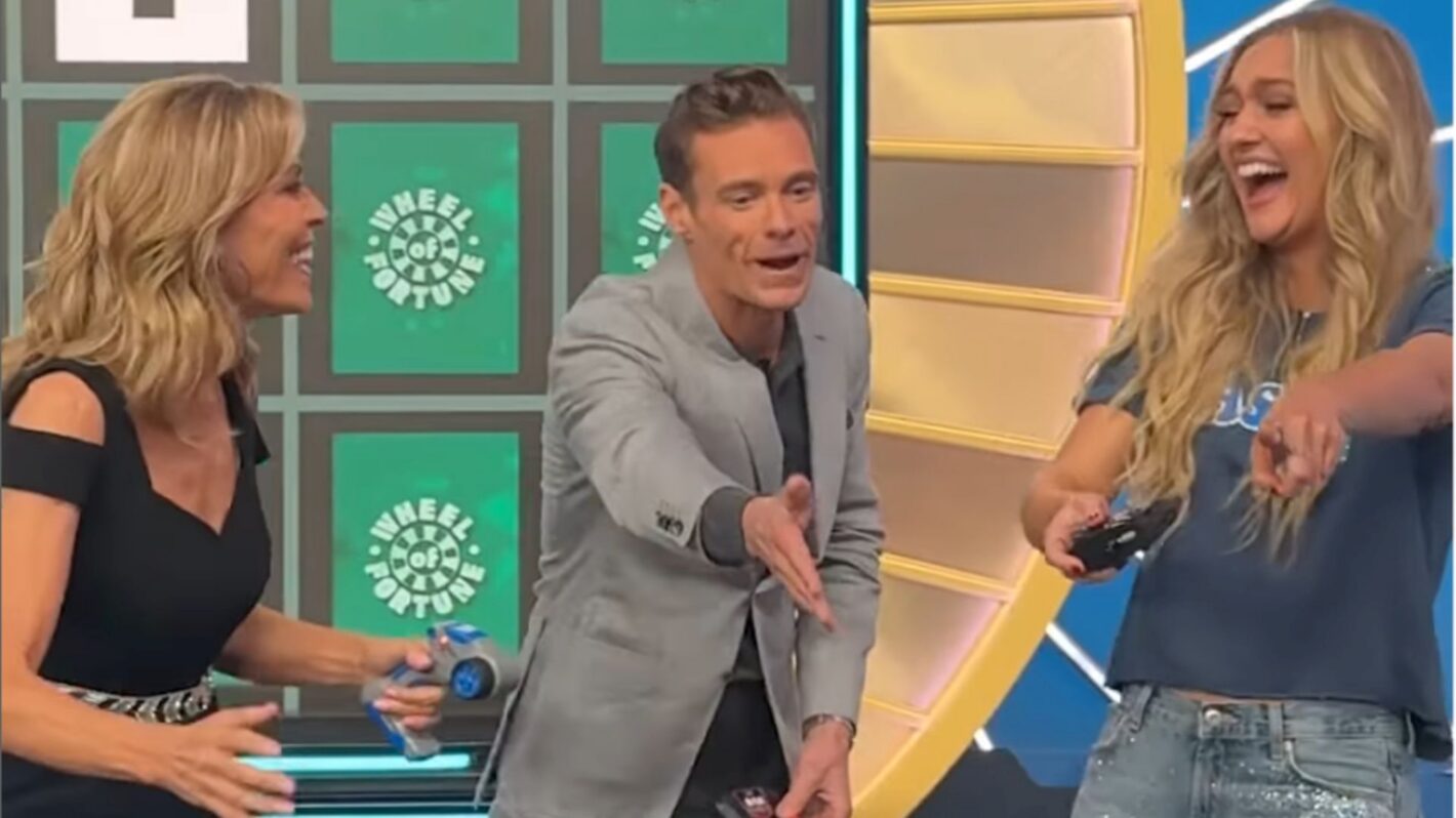 Ryan Seacrest Accuses Maggie Sajak of Cheating in 'Wheel of Fortune' Car Race