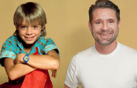 Danny Pintauro from Who's the Boss and Cujo now & then picture collage