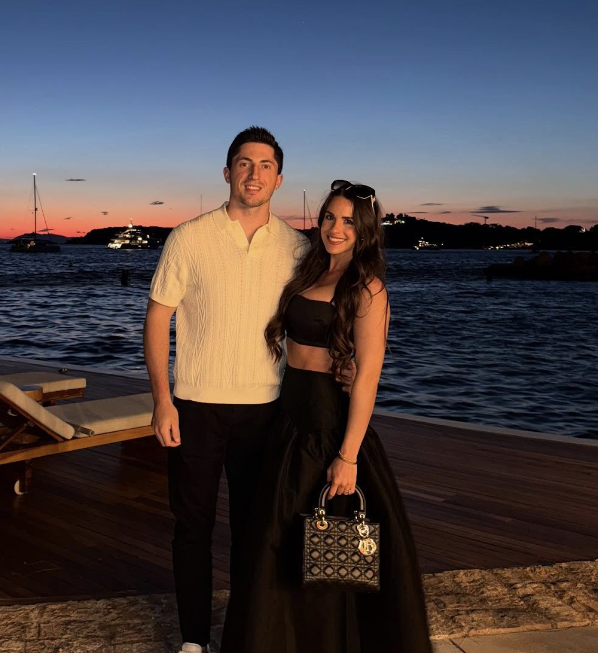 Zach Werenski and Odette Peters