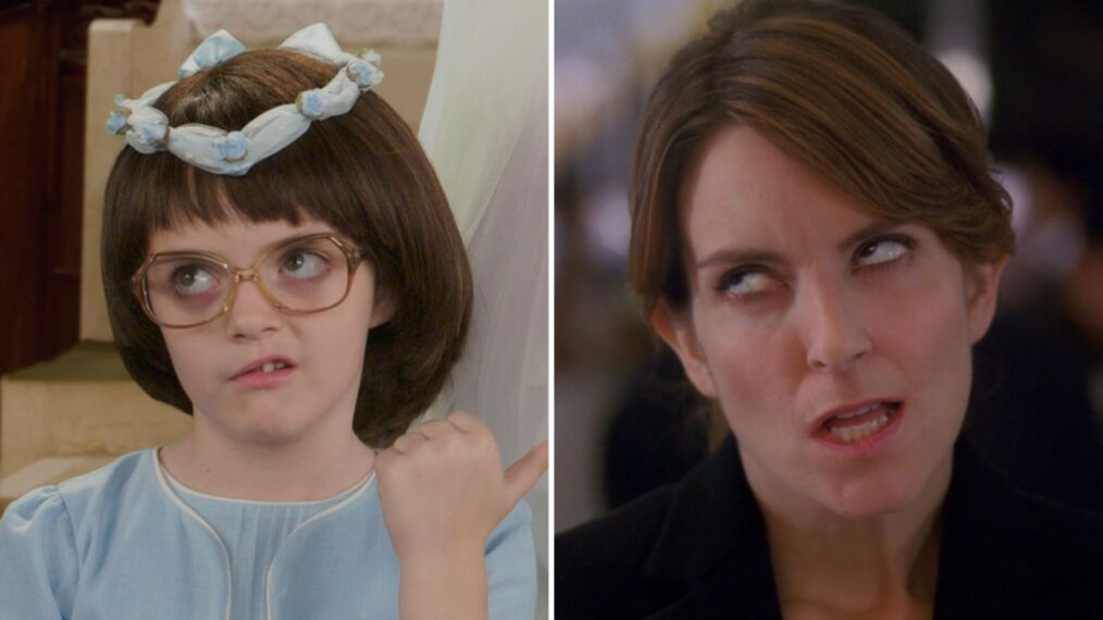 Alice Richmond and Tina Fey as Liz Lemon in '30 Rock'