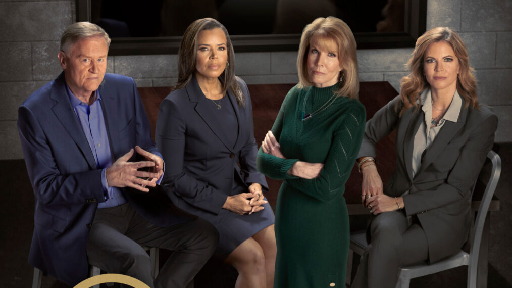 Peter Van Sant, Anne-Marie Green, Erin Moriarty, and Natalie Morales of '48 Hours'