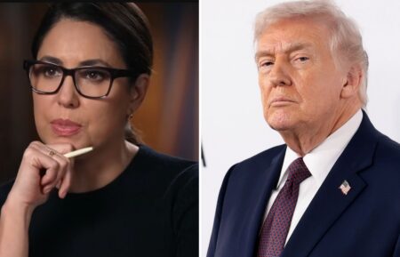 Cecilia Vega on 60 Minutes, President Donald Trump attends Amazon MGM's 