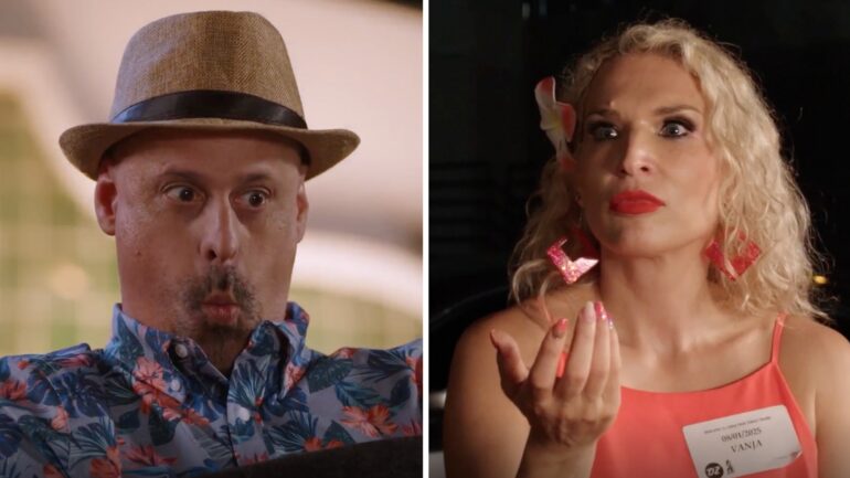 Gino Palazzolo and Vanja Grbic of 90 Day: The Single Life Season 5 in the Midseason Preview