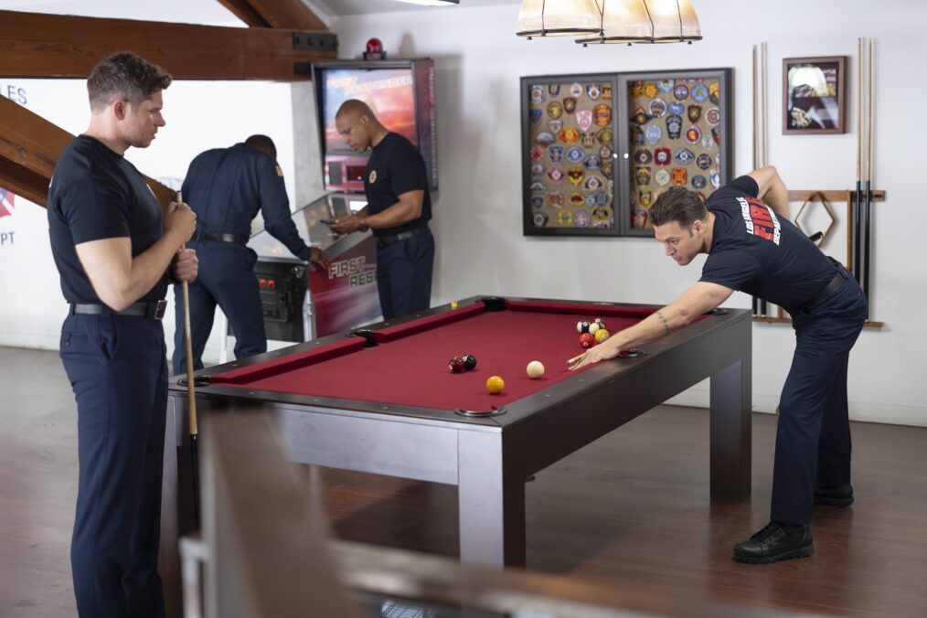 Oliver Stark as Buck and Ryan Guzman as Eddie — '9-1-1' Season 9 Episode 14 