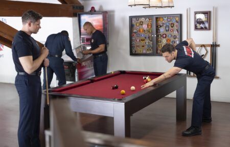 Oliver Stark as Buck and Ryan Guzman as Eddie — '9-1-1' Season 9 Episode 14 