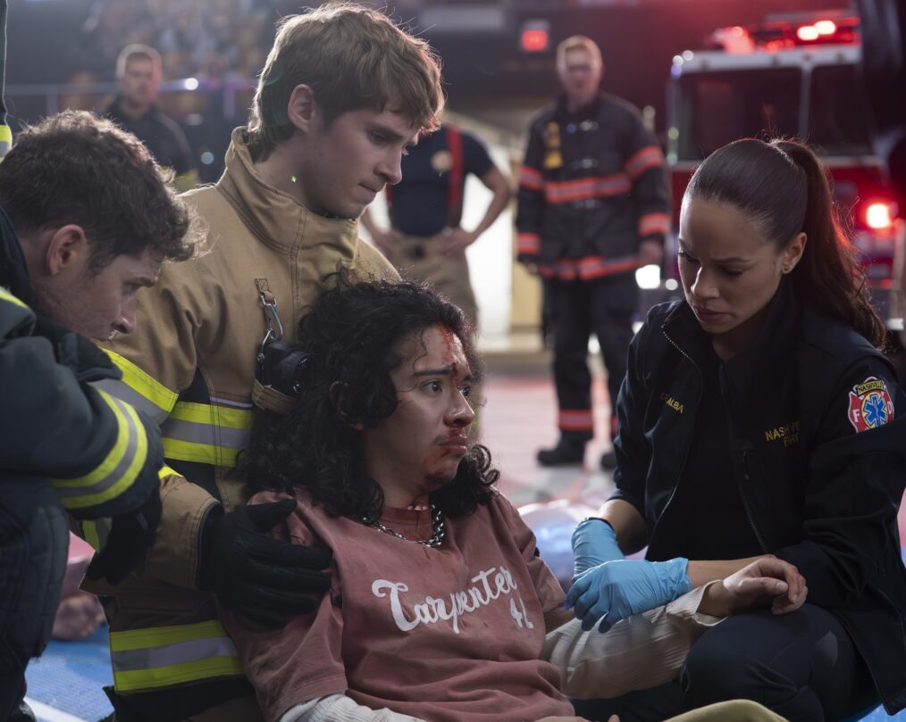 Oliver Stark, Michael Provost, Juani Feliz — '9-1-1: Nashville' Crossover 
