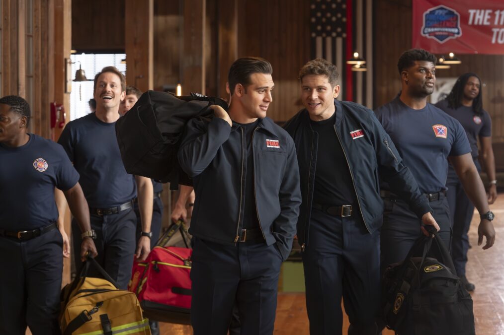 Ryan Guzman and Oliver Stark — '9-1-1: Nashville' Crossover 