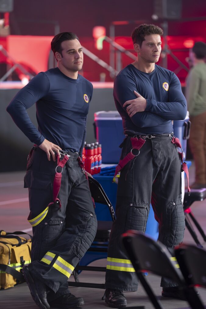 Ryan Guzman and Oliver Stark — '9-1-1: Nashville' Crossover 
