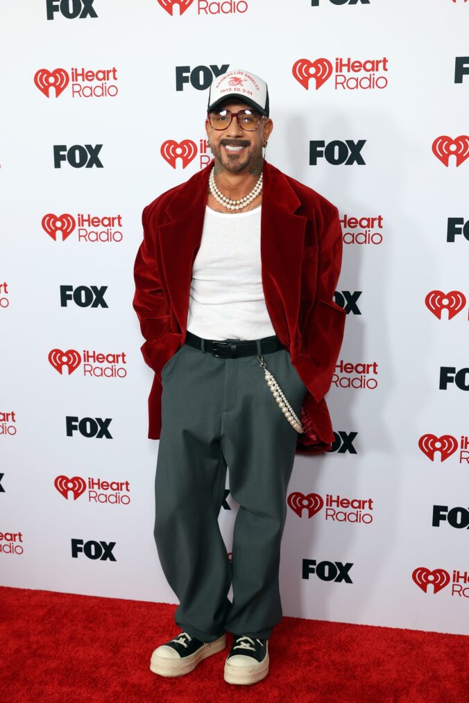 AJ McLean attends the 2026 iHeartRadio Music Awards at Dolby Theatre on March 26, 2026 in Hollywood, California.