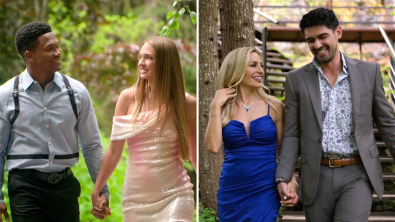 Derrick Fleming, Pfeifer Hill, Logan Goodrid, and Vanessa Drozda in Age of Attraction