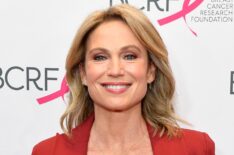 Amy Robach attends the Breast Cancer Research Foundation (BCRF) New York Symposium & Awards Luncheon at New York Hilton Midtown on October 27, 2022 in New York City.