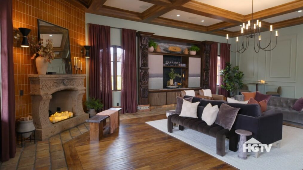 HGTV's 'Bachelor Mansion Takeover,' Season 1, Episode 4, mixer room, after.