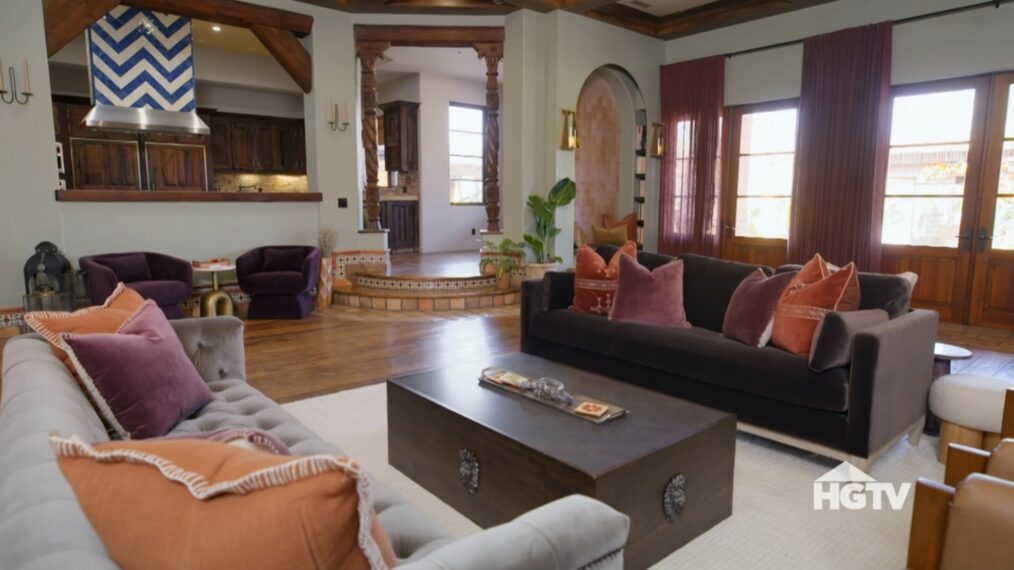 HGTV's 'Bachelor Mansion Takeover,' Season 1, Episode 4, mixer room, after.