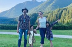 Benjamin Ayres of Hope Valley: 1874, his wife Erin Ayres, and their kids