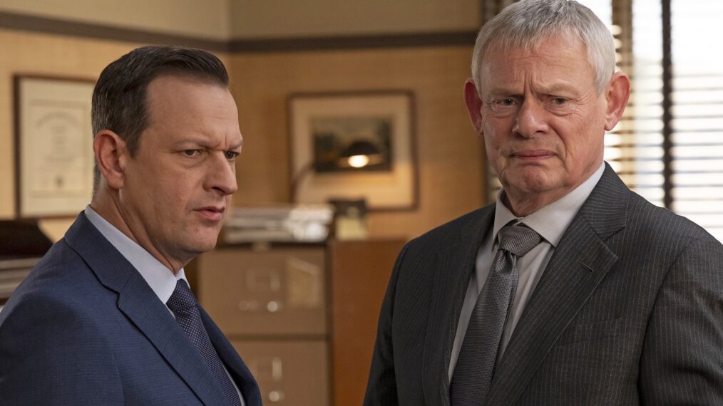 BEST MEDICINE: L-R: Josh Charles and Martin Clunes in the