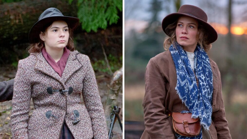 Bethany Joy Lenz and Maria March in 'Hope Valley: 1874'
