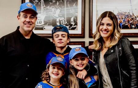Carson Daly, Siri Daly, and kids, Instagram, November 25, 2023.
