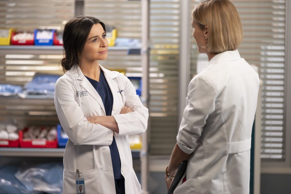 GREY’S ANATOMY - “Feel it Still” - Jo returns for her first full day back from leave, and Owen struggles to keep it together when someone close to him is admitted to Grey Sloan. Meanwhile, Bailey navigates hospital leadership. THURSDAY, APRIL 2 (10:00-11:00 p.m. EDT) on ABC. (Disney/Anne Marie Fox) CATERINA SCORSONE