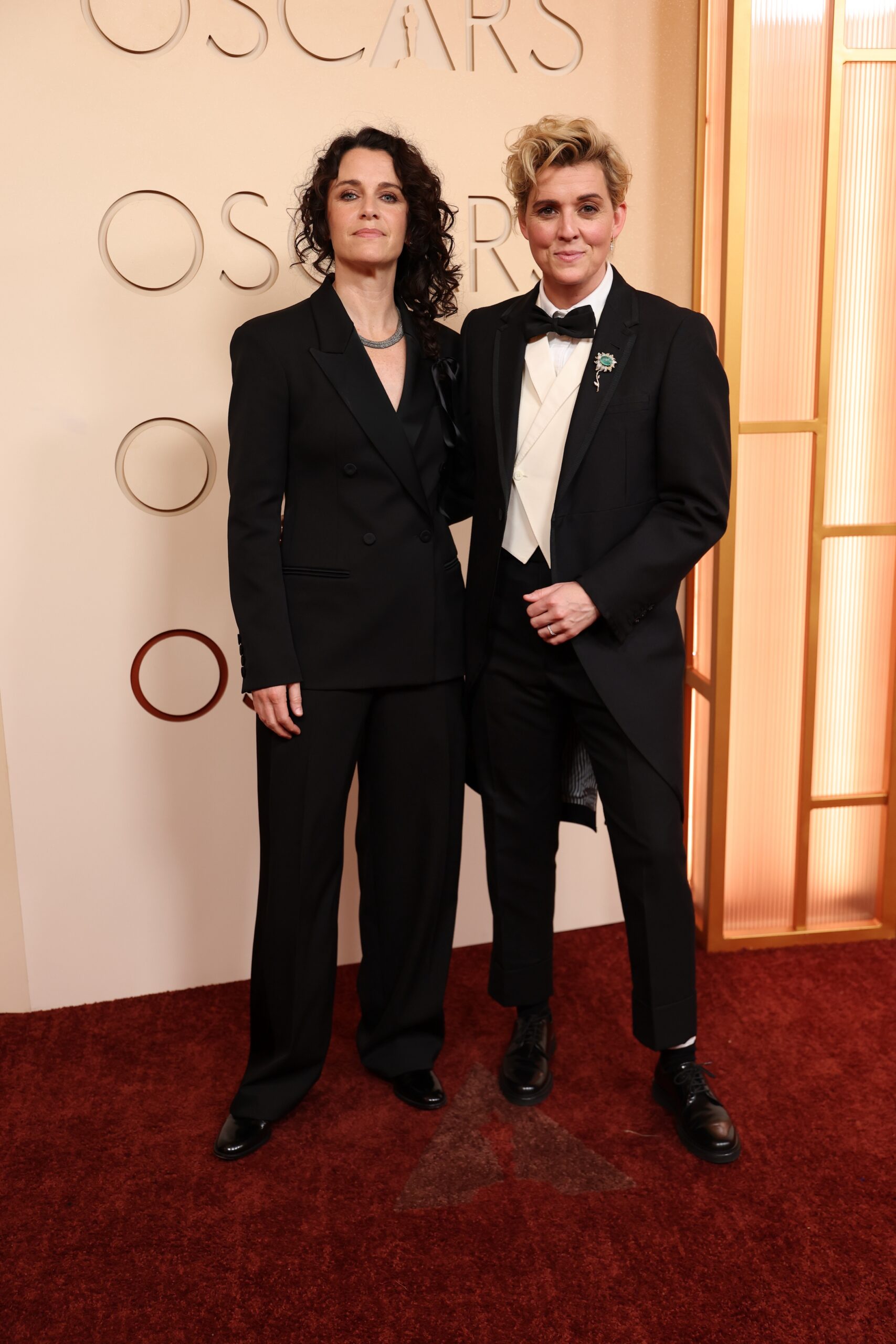 Catherine Carlile and Brandi Carlile at the 98th Oscars on March 15, 2026