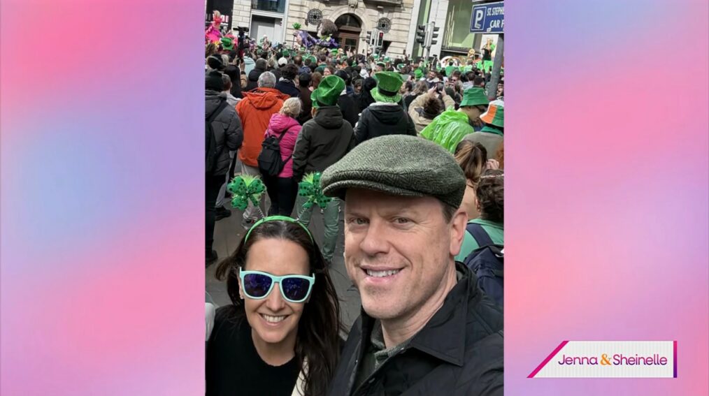 Photo of Christina Geist and Willie Geist on the March 31, 2026, episode of NBC's 'Today With Jenna & Sheinelle.'