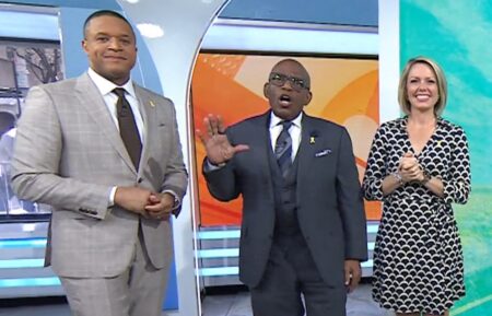 Craig Melvin, Al Roker, and Dylan Dreyer on the third hour of 'Today's March 30, 2026, episode, NBC.