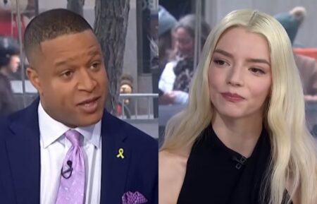 Craig Melvin and Anya Taylor-Joy on the March 18, 2026, episode of NBC's 'Today.'