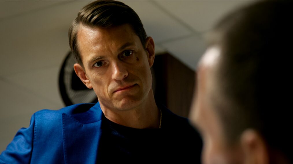 Harry Hole. (L to R) Joel Kinnaman as Tom Waaler in Harry Hole Cr. Courtesy of Netflix © 2024