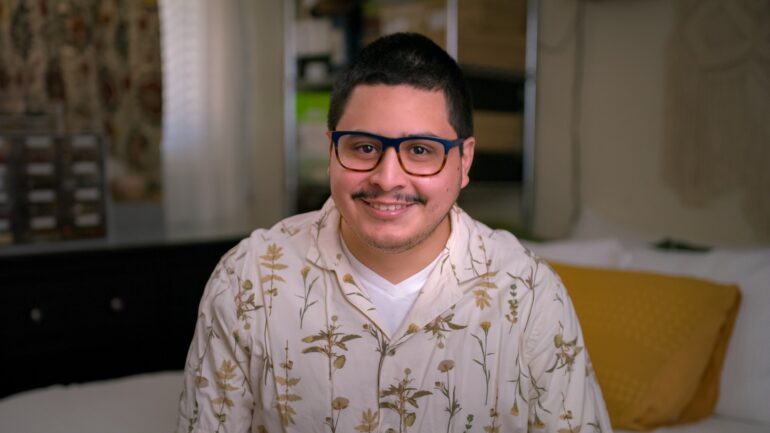 Dylan from episode 404 of Love on the Spectrum