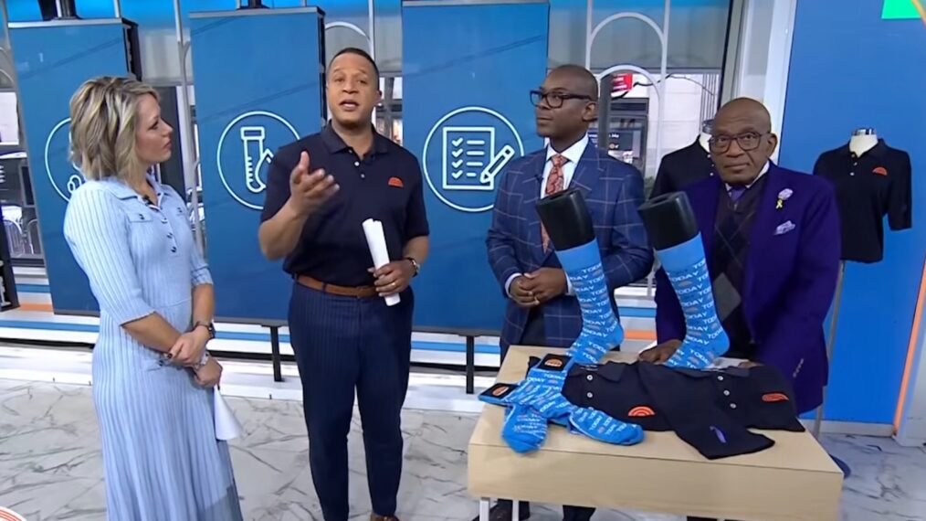 Dylan Dreyer, Craig Melvin, Dr. Cedrek McFadden, and Al Roker on the third hour of 'Today,' NBC, March 3, 2026.