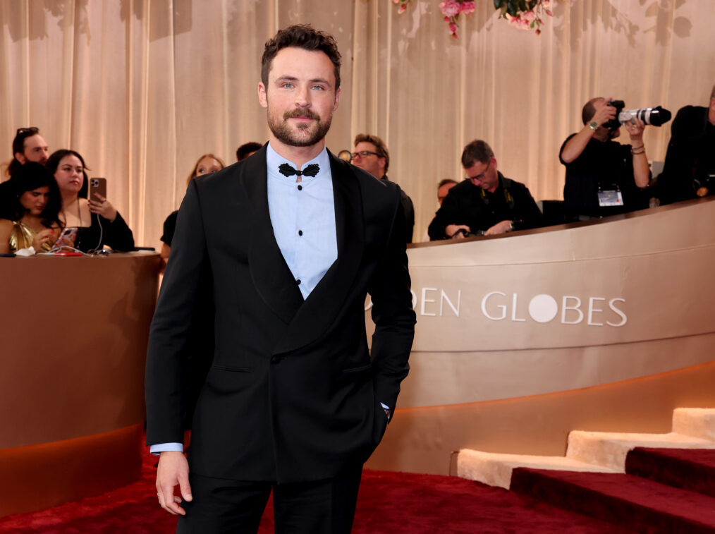 BEVERLY HILLS, CALIFORNIA - JANUARY 11: (FOR EDITORIAL USE ONLY) Dylan Efron attends the 83rd Annual Golden Globe Awards at The Beverly Hilton on January 11, 2026 in Beverly Hills, California. (Photo by Amy Sussman/Getty Images)