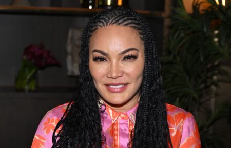 Egypt Sherrod attends a Dinner With Bevy Honoring Cynthia Bailey at Thompson Atlanta – Buckhead on March 05, 2025 in Atlanta, Georgia.