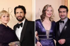 Emily Gordon and Kumail Nanjiani, Natalie McQueen and Josh Groban at the 98th Oscars on March 15, 2026