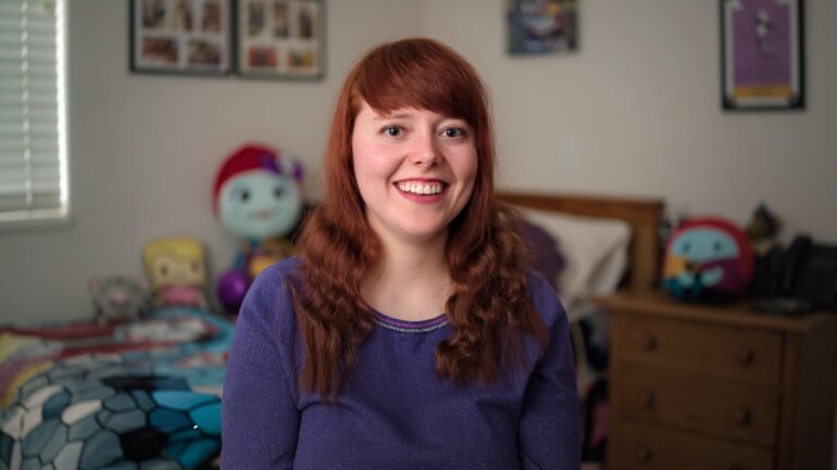 Emma from episode 401 of Love on the Spectrum