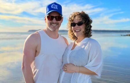 Ben Rosenbaum and Erin Krakow, Instagram, February 14, 2026.