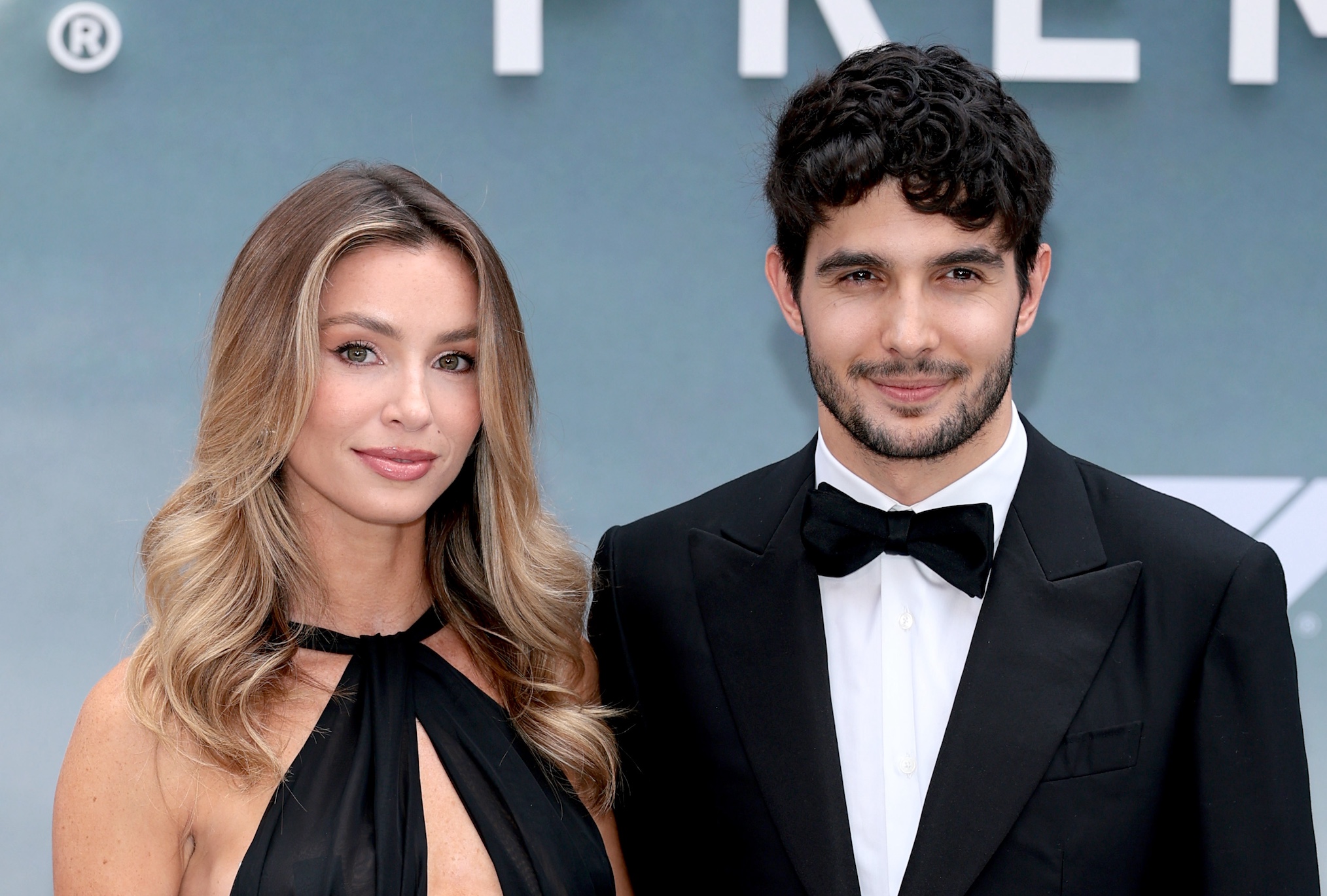 Flavy Barla and Esteban Ocon attend the Apple Original Films & Warner Bros. Pictures 