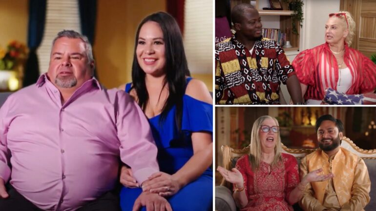 Big Ed and Liz, Michael and Angela, Jenny and Sumit of 90 Day Fiance